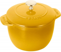 Мини-круглая кастрюля Staub La Cocotte Ø 16 см, лимонная 1029064