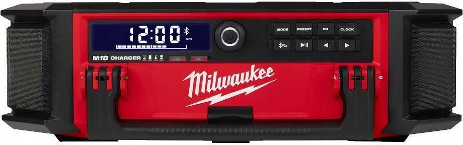 Строительное радио с зарядкой и DAB+ Milwaukee M18 PRCDAB+-0 18 В, без АКБ и ЗУ
