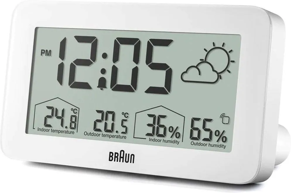 Погодная станция BRAUN BC13WP (цвет белый)