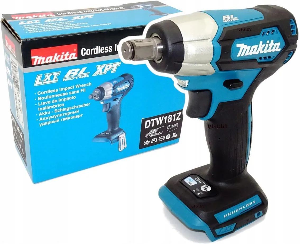 Ударный гайковёрт Makita DTW181Z 18V без АКБ и ЗУ