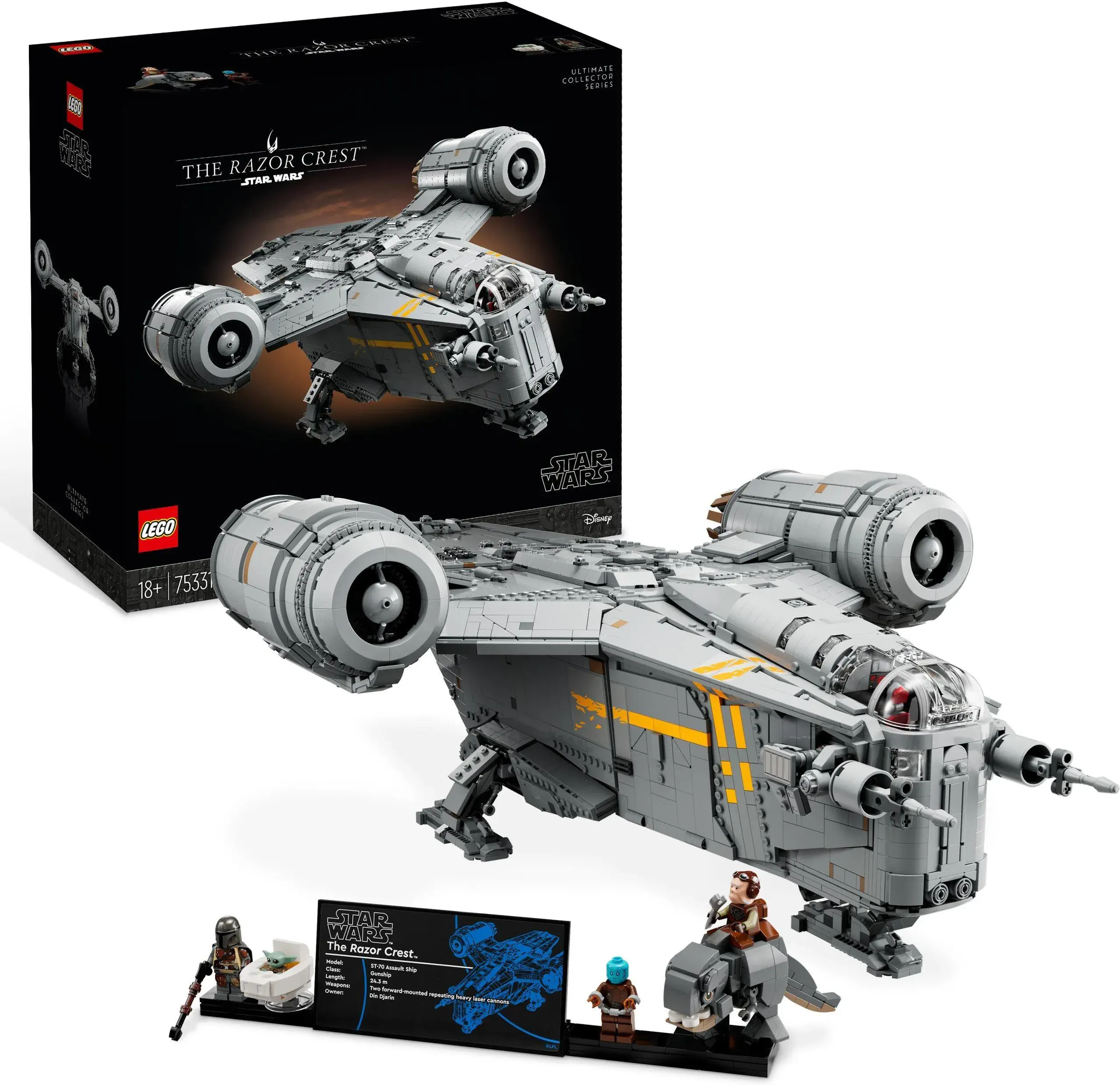 Конструктор LEGO Звёздные войны Ultimate Collector Разор Крест Лезвие бритвы 75331