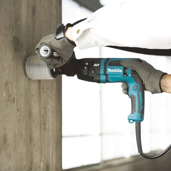 Перфоратор SDS-Plus Makita HR1841F 470 Вт, набор сверел, кейс