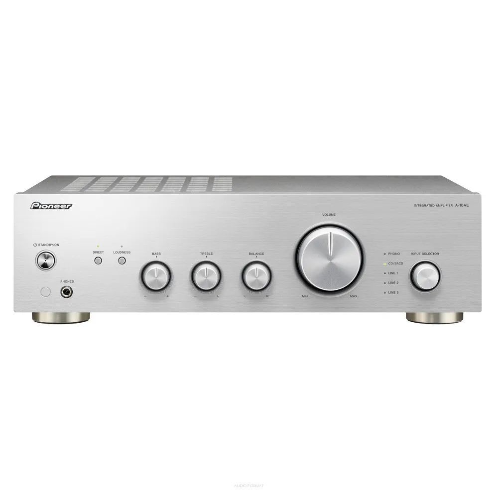 Усилитель Pioneer A-10AE, серебристый