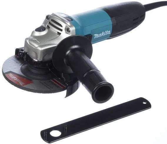 Угловая шлифовальная машина Makita GA5030R 720 Вт, защитный кожух и боковая рукоятка