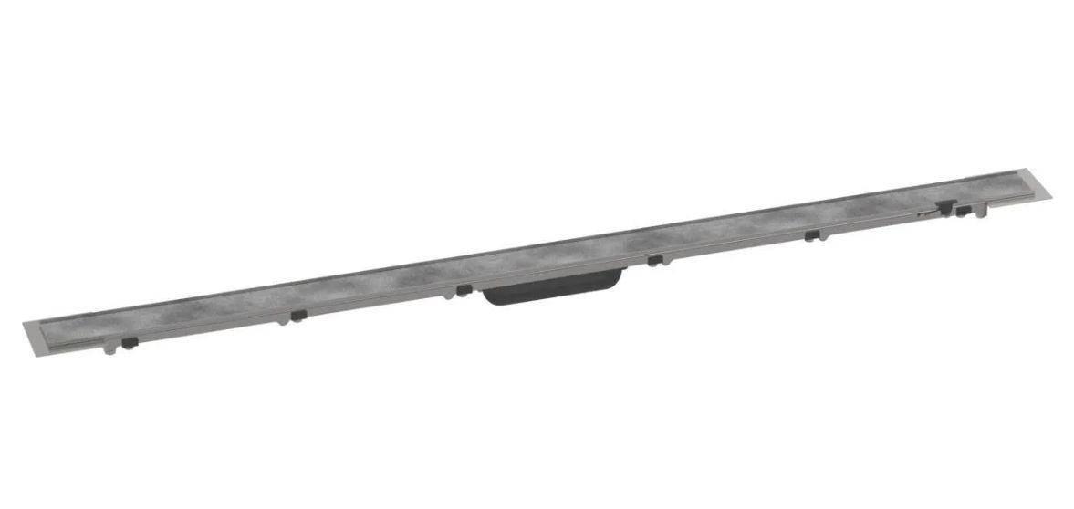 Внешний элемент слива Hansgrohe RainDrain Rock 120 см для плитки 56034000