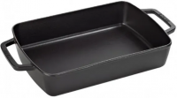 Открытая чугунная жаровня Staub 3,15 л, 30×20 см, чёрная 40510-323-0