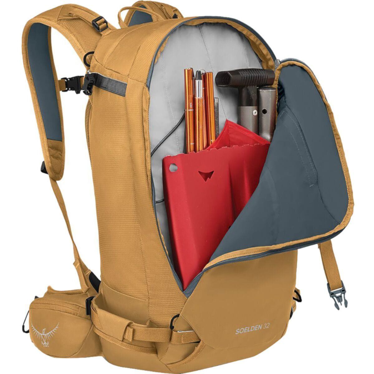 Рюкзак Osprey Soelden 32 л, желтый