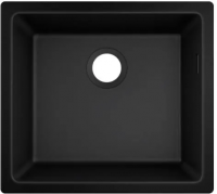 Кухонная раковина Hansgrohe 450 графитово черный 43431170
