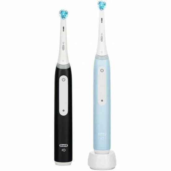 Oral-B Электрическая зубная щетка iO Series 3 Duo, черный, голубой