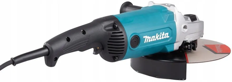 Угловая шлифовальная машина Makita GA9090N 2200 Вт, защитный кожух и боковая рукоятка