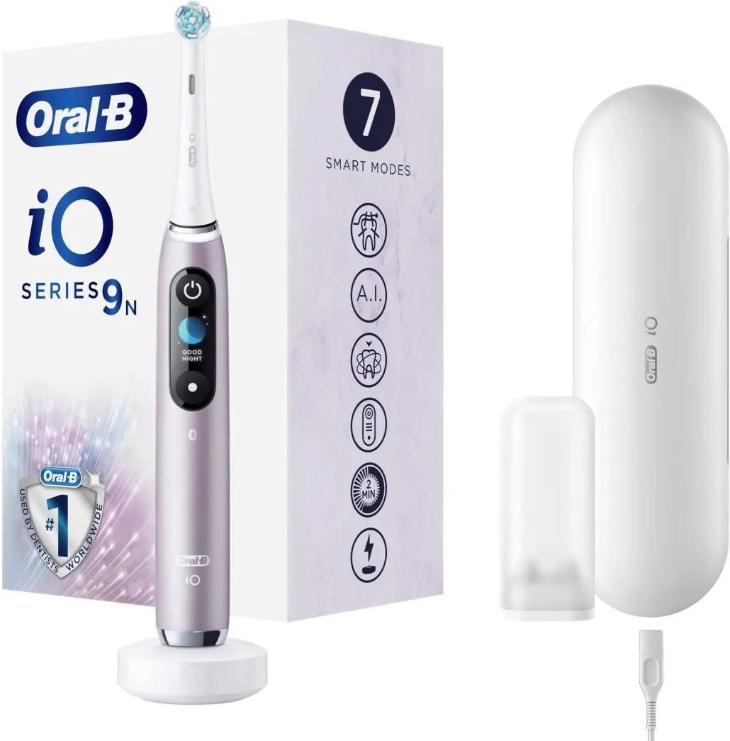 Электрическая зубная щетка Oral-B iO Series 9 Rose Quartz