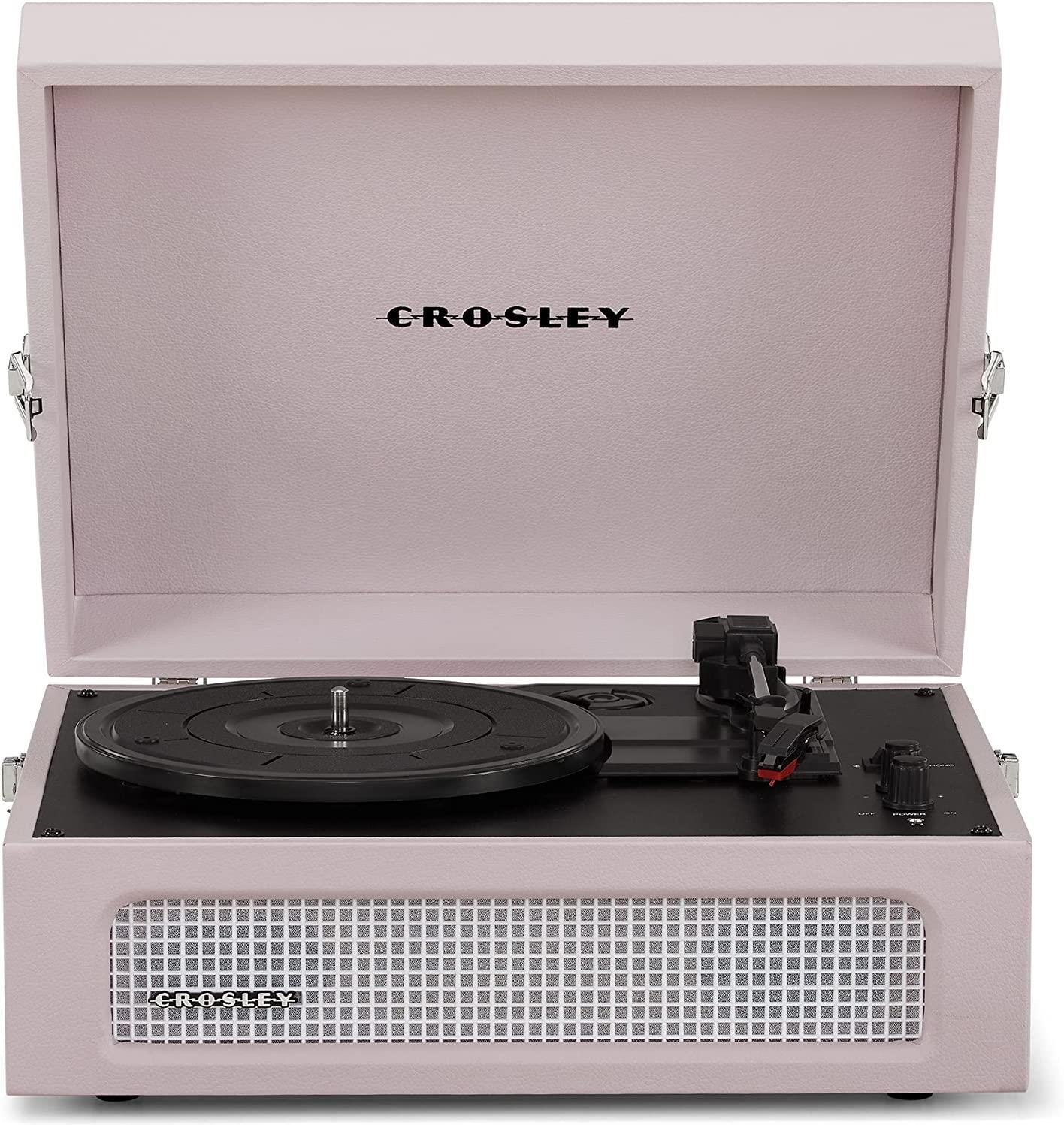 Виниловый проигрыватель Crosley Voyager Dune 5905255704428, розовый