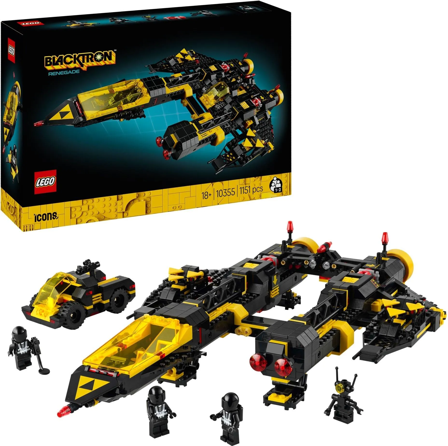 Конструктор LEGO Icons 10355 Чёрный трон-отступник