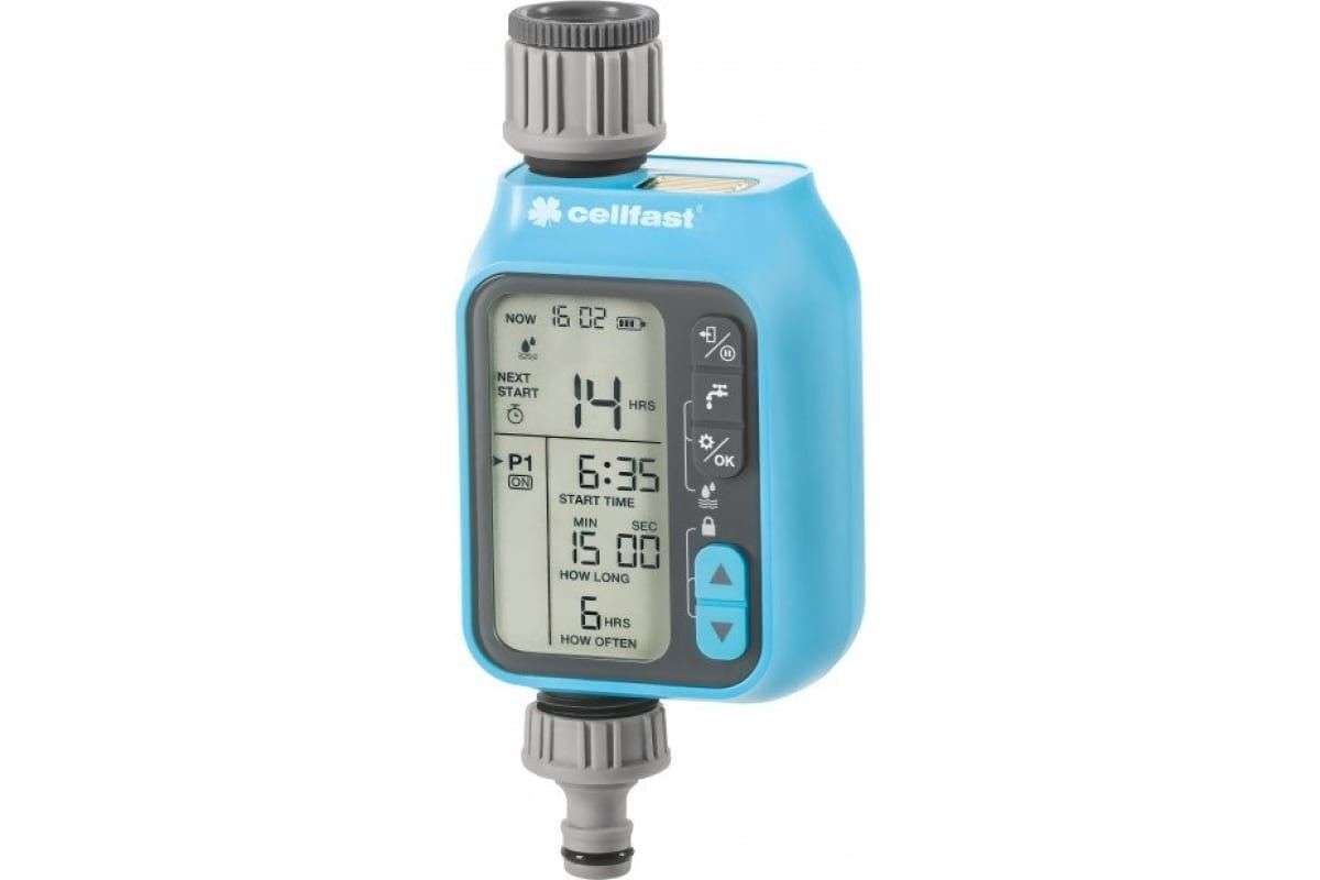 Электронный таймер подачи воды Cellfast CHRONOS IDEAL 52-097