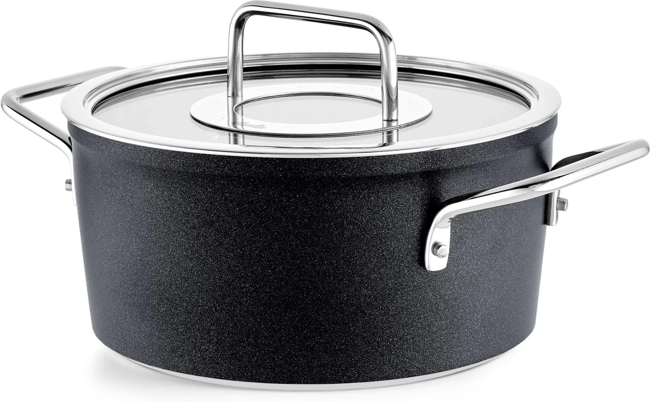 Алюминиевая кастрюля с крышкой Fissler Adamant 20 Cm (156115200000)