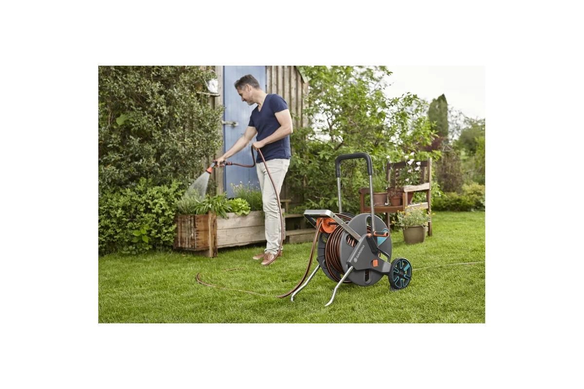 Тележка для шланга Gardena Aquaroll L