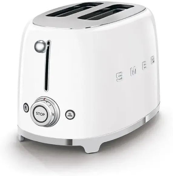 Тостер Smeg TSF01WHEU белый