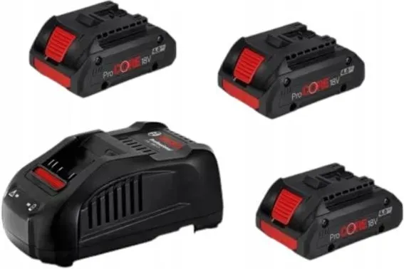 Комплект аккумуляторов Bosch 3×ProCORE 18V и ЗУ GAL 1880 0615990N2G
