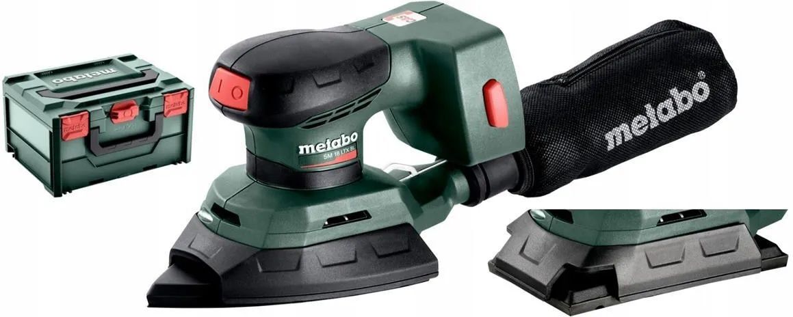 Мультишлифмашина аккумуляторная Metabo SM 18 LTX BL 602089840 без акб и зу