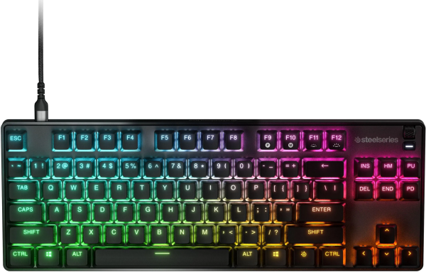 Игровая клавиатура SteelSeries Apex 9 TKL (64847), черная