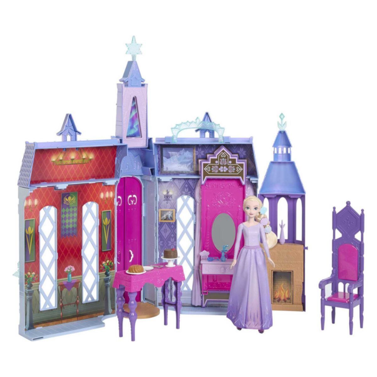 Игрушка Mattel Disney Холодное сердце Замок Арендель + Кукла Эльза HLW61