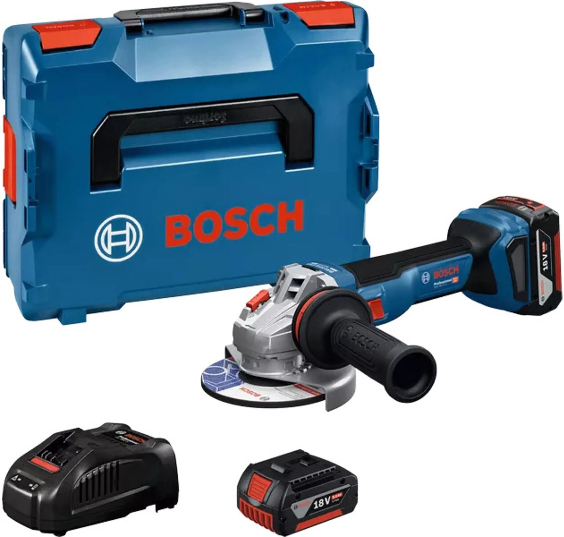 Аккумуляторная угловая шлифовальная машина Bosch GWS 18V-11 S Professional 06019N4002