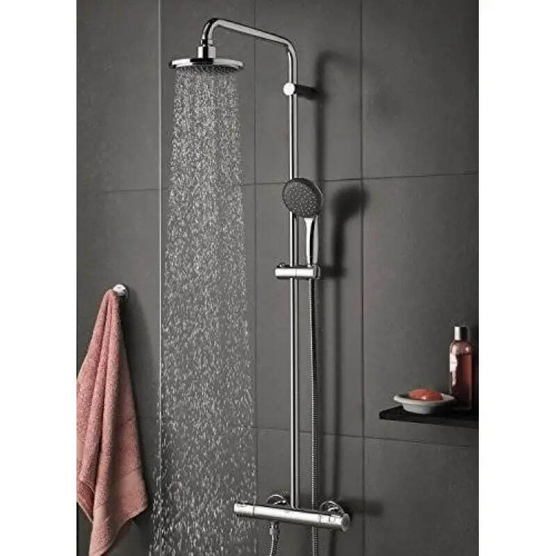 Душевая система с настенным термостатическим смесителем Grohe Vitalio Start 160 27960000