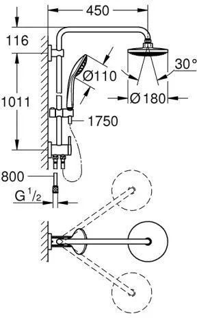 Душевая система GROHE Euphoria 27421001