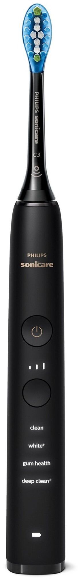 Звуковая зубная щетка Philips DiamondClean 9000 HX9914/61, черный/розовое золото