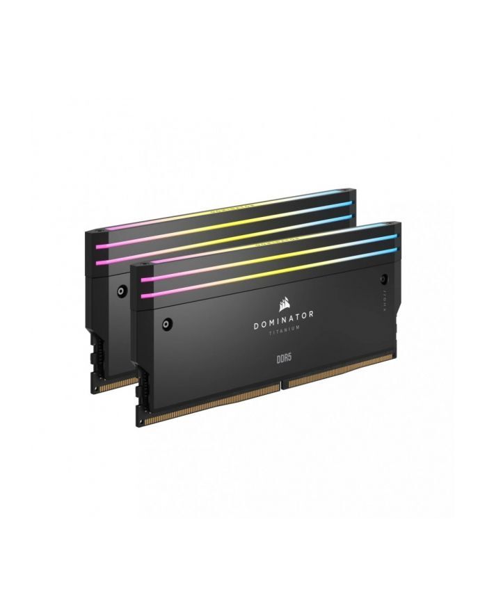Оперативная память Corsair Ddr5 Dominator Titanium Rgb 64Gb (2X32 Gb) 6600 Mt/S Cl32 (CMP64GX5M2X6600C32