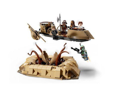LEGO Star Wars 75396 Пустынная баржа и яма Сарлакка