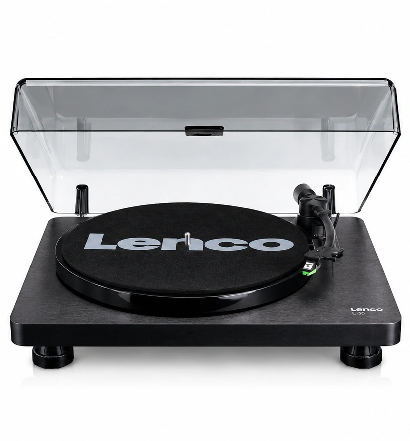Проигрыватель виниловых пластинок Lenco L-30BK, черный