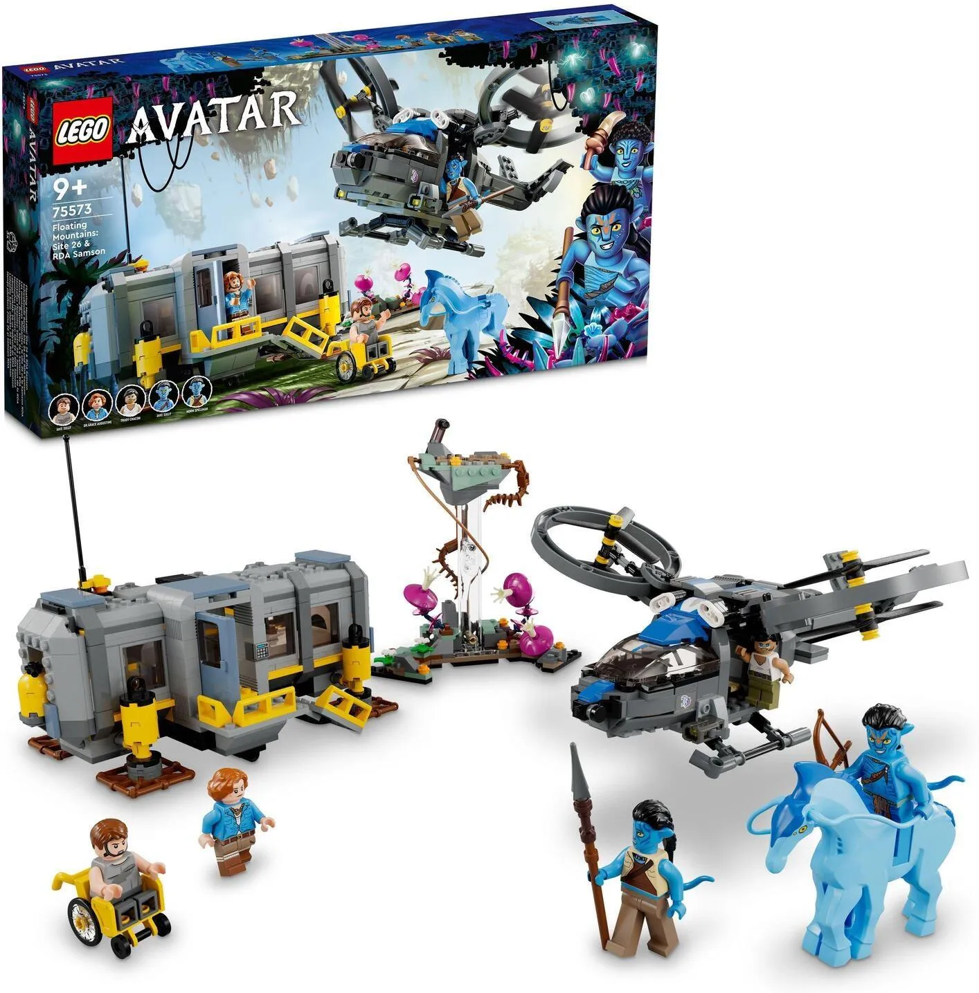 LEGO Avatar 75573 Парящие горы: объект 26 и «Самсон» RDA
