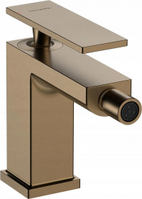 Смеситель биде Hansgrohe Tecturis E, шлифованная бронза 73200140