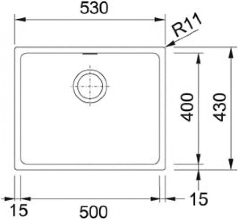 Кухонная раковина Franke Sirius SID 110-50 Ореховый