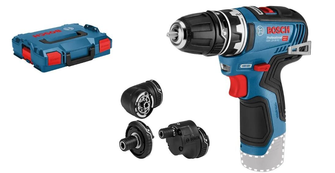 Аккумуляторный шуруповерт Bosch GSR 12V-35 FC Professional (06019H3003)