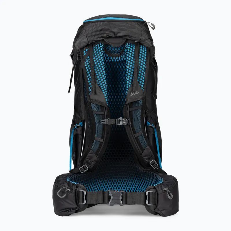 Рюкзак Gregory Focal 38 Ozone Black, голубой, чёрный
