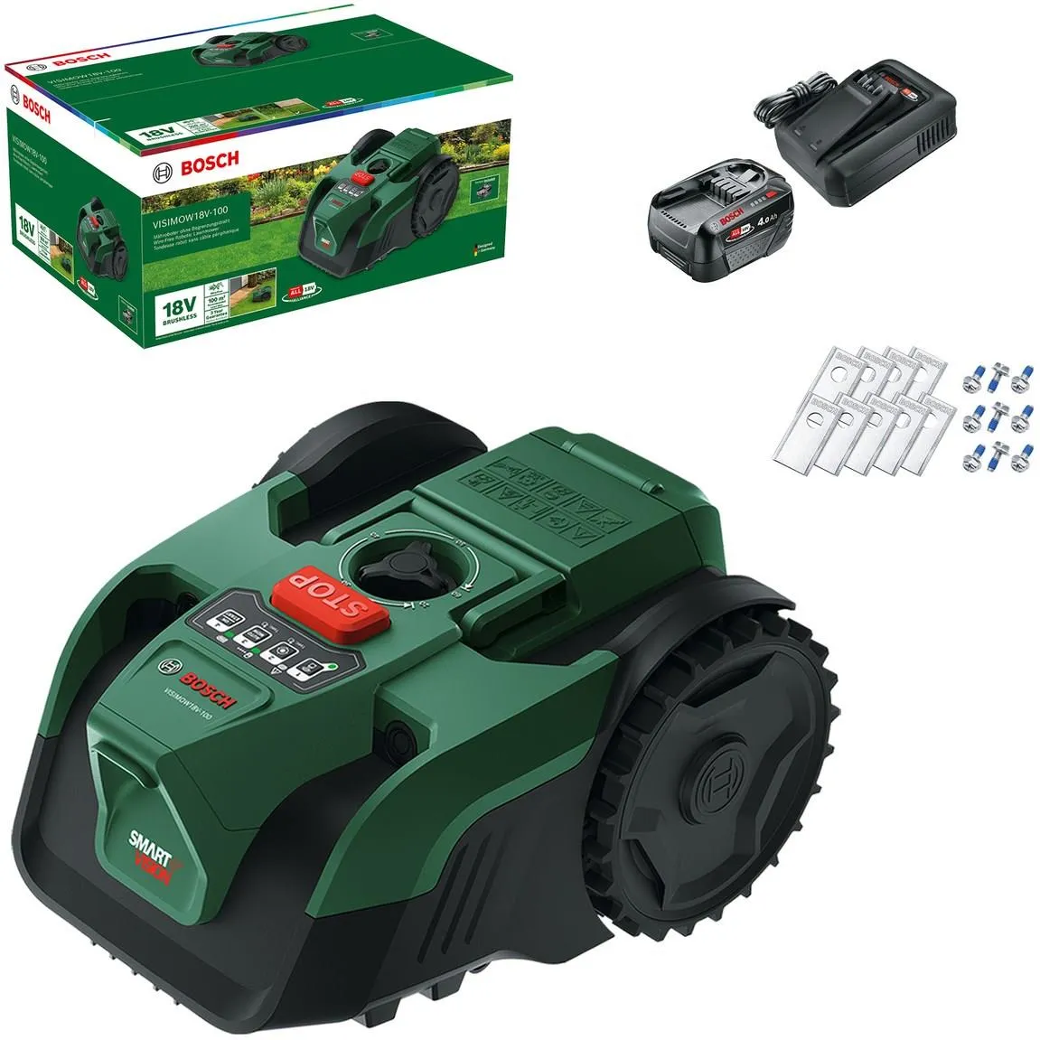 Робот-газонокосилка Bosch VISIMOW18V-100 06008E1002