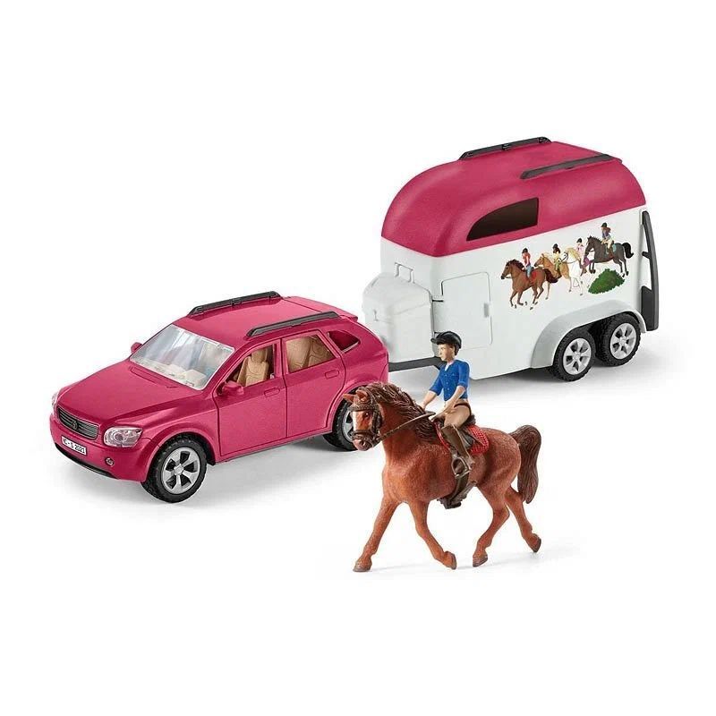 Набор Автомобиль с прицепом и лошадью Schleich 72223