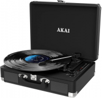 Проигрыватель винила Akai ATT-18BT Black, с Bluetooth