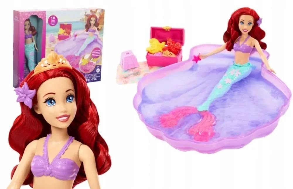 Игровой набор Mattel Русалочка Ариэль с бассейном HWB39