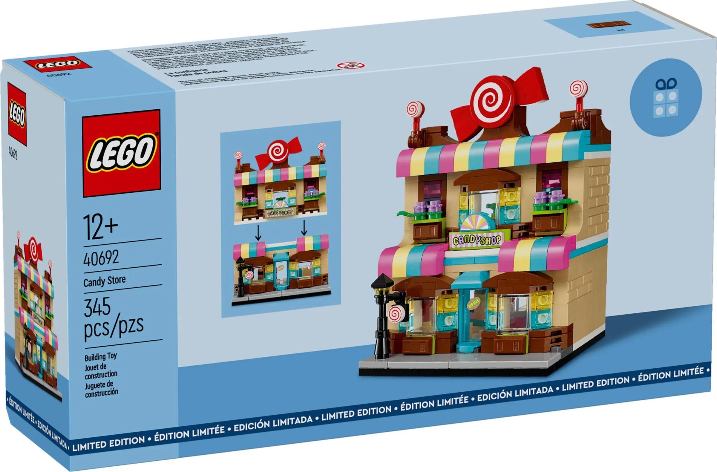 Конструктор LEGO 40692 Магазин сладостей