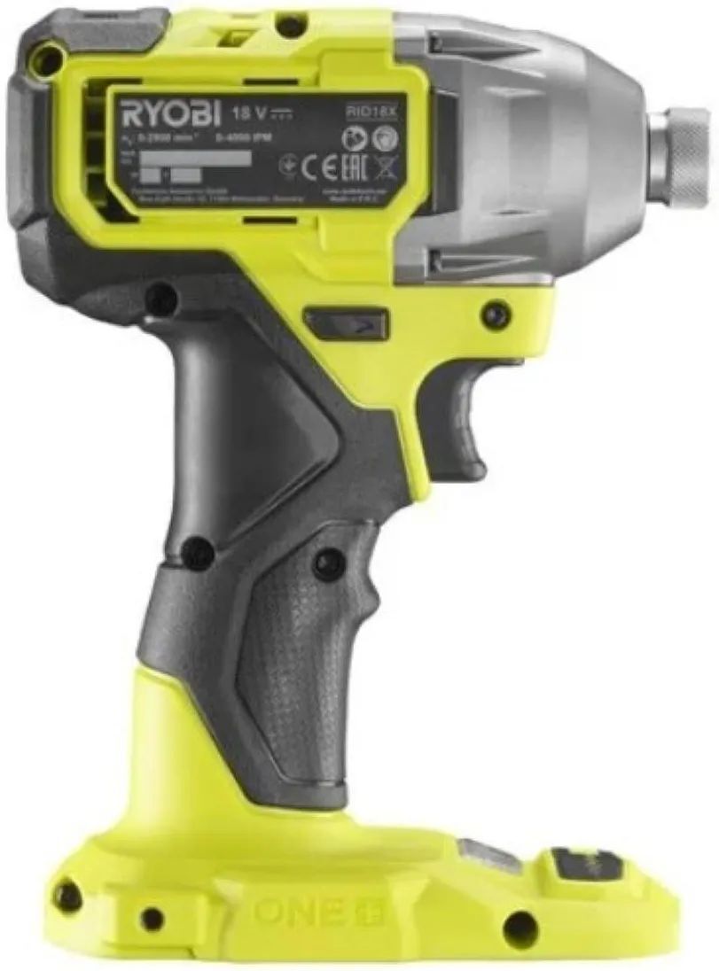 Аккумуляторный ударный шуроповерт RYOBI RID18X-0 без АКБ и ЗУ