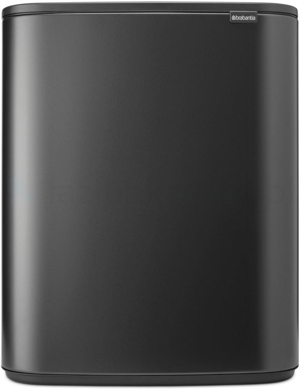 Мусорное ведро Brabantia Bo Touch Bin 233623 60л, серо-красное