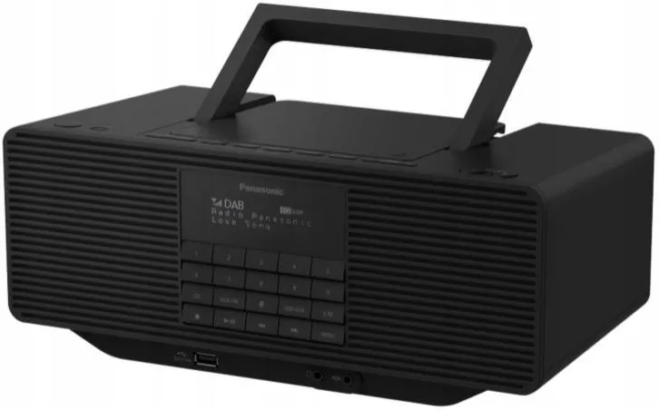Радиомагнитола Panasonic RX-D70BTEG-K черная