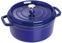 Чугунная жаровня Staub 4,6 л, Ø 26 см, синяя 40510-284-0