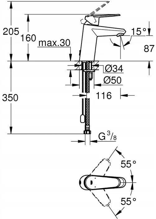 Смеситель Grohe EuroStyle Cosmopolitan 3317820E