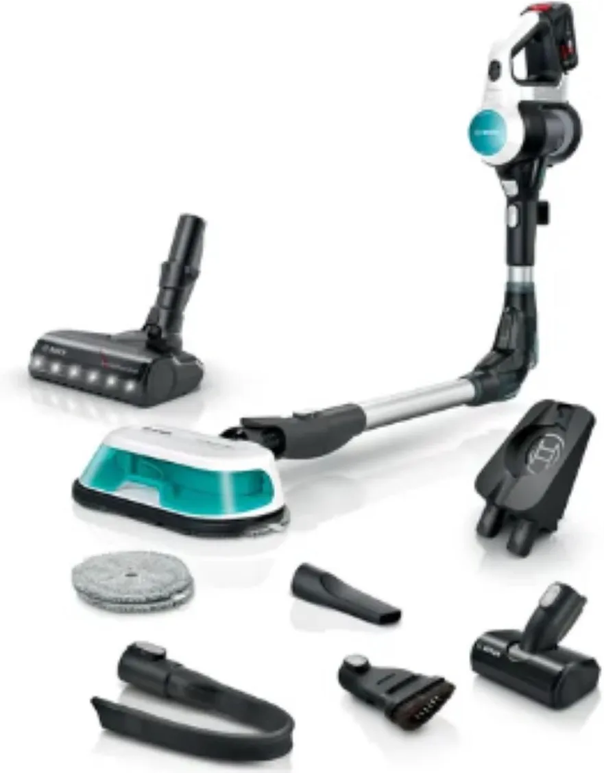 Вертикальный моющий пылесос Bosch Unlimited 7 ProHygienic Aqua BCS71HYG3