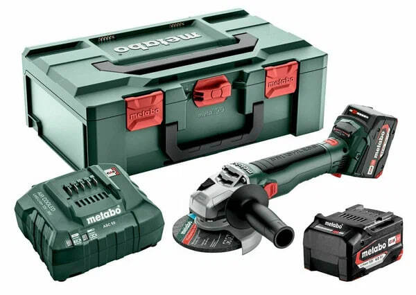 Дрель-шуруповерт аккумуляторная Metabo W 18 LT BL 11-125 + metaBOX 613052510 с 2 аккумуляторами Li-Ion 18 V/4.0 Ah и ЗУ