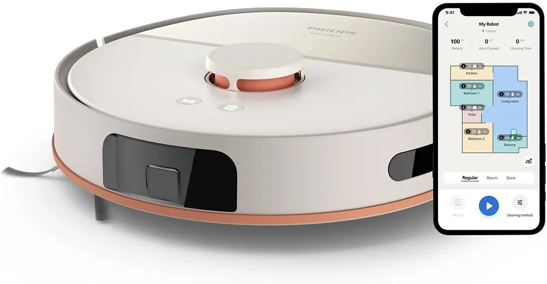 Робот-пылесос PHILIPS Aqua 5000 XU5000/20